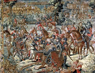 The Battle of Pavia. The Capture of Francois I, 24th February 1525